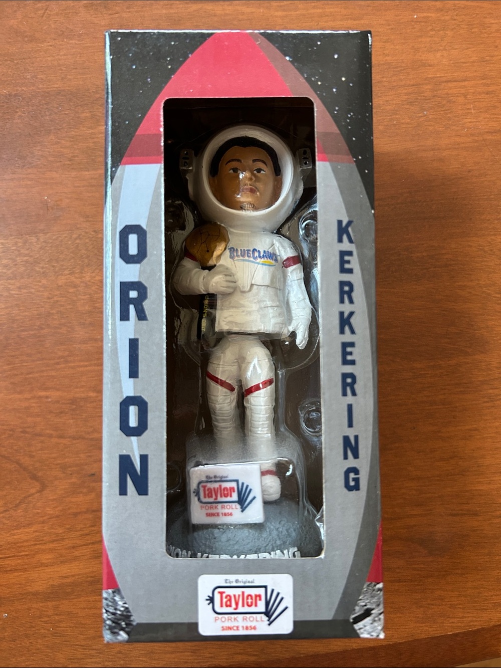Jersey Shore Blue Claws Orion Kerkering bobble head, NIB